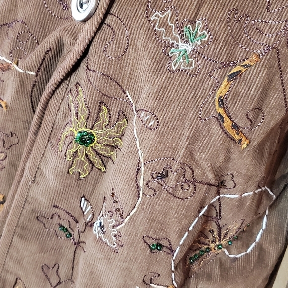 NWT NOTATIONS Siena Corduroy Jacket - Picture 3 of 5